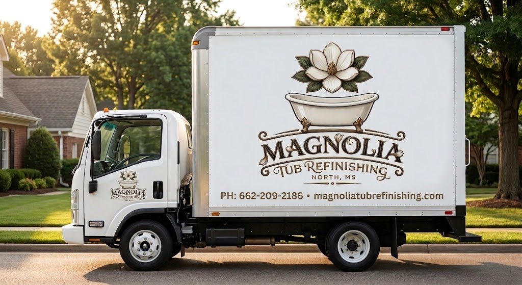 Magnolia Tub Refinishing service truck